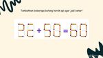 Konon Otak Tak Kenal Libur, Geser dan Tambahkan Korek Api Agar Hitungannya Benar