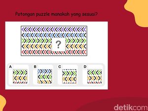 Jangan Asal Pilih! Temukan Potongan Puzzle yang Benar di Setiap Soal Ini
