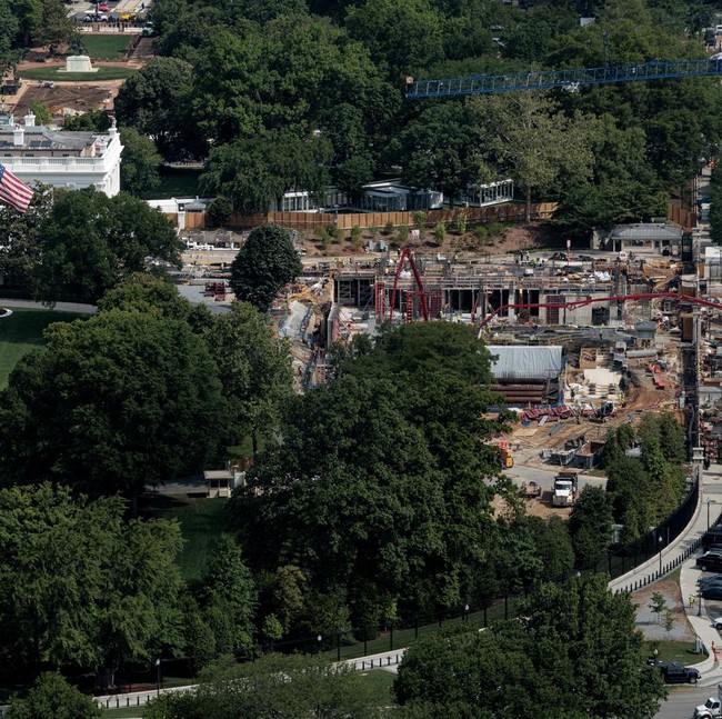 Potret Terbaru Proyek Ballroom Gedung Putih yang Kontroversial