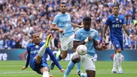 Final Piala FA: Chelsea Vs Man City 0-0 di Babak Pertama