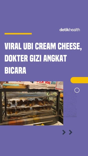 Video: Viral Ubi Cream Cheese, Kombinasi Nikmat Kaya Gizi? Ini Kata Dokter