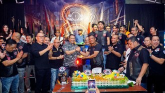 Hadiri HUT Ke-8 Motor Besar Indonesia, Bamsoet Tekankan Peran Brotherhood