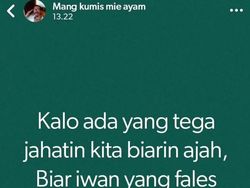 Status WA Bapak-bapak Ini Absurdnya Kelewatan, Bikin Ngakak!