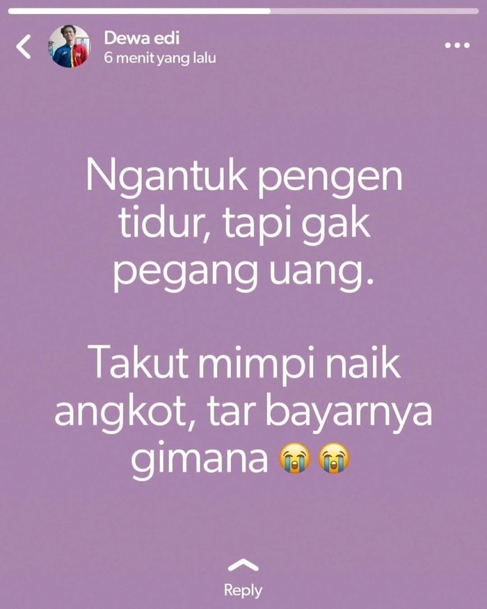 Status WA Bapak-bapak Dompet Tipis