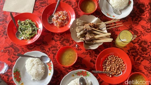 Lesehan Merta Sari di Desa Pesinggahan, Kecamatan Dawan, Klungkung Bali, Sabtu (16/5/2026). (Fatih Kudus Jaelani/detikBali)