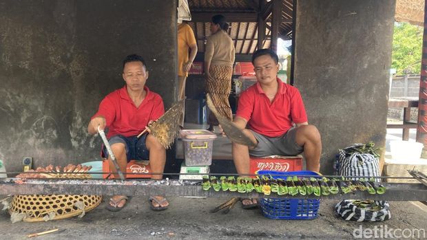 Lesehan Merta Sari di Desa Pesinggahan, Kecamatan Dawan, Klungkung Bali, Sabtu (16/5/2026). (Fatih Kudus Jaelani/detikBali)