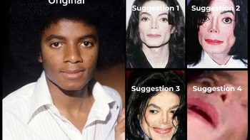 AI Camera Assistant Sony dijadikan bahan candaan lewat meme Michael Jackson. Netizen menilai hasil AI malah membuat foto tampak aneh dan berlebihan. Foto: X.com