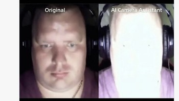 Meme ini jadi salah satu yang paling ramai dibagikan. AI Camera Assistant Sony digambarkan membuat wajah seseorang berubah jadi putih polos akibat exposure berlebihan. Foto: X.com