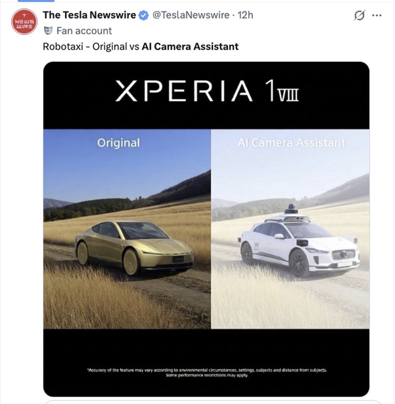 Meme Kocak Netizen AI Kamera Sony Xperia 1 VIII