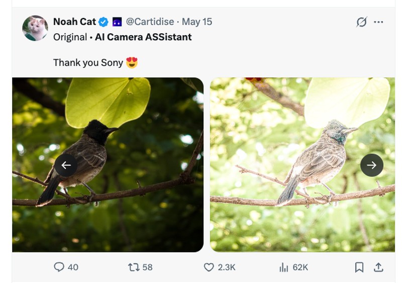 Meme Kocak Netizen AI Kamera Sony Xperia 1 VIII