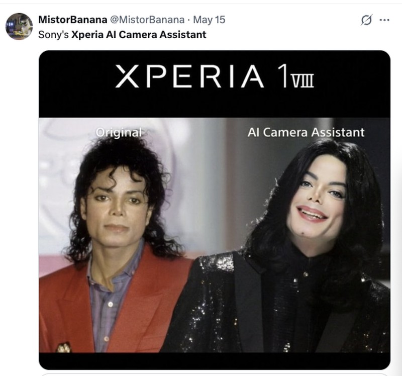Meme Kocak Netizen AI Kamera Sony Xperia 1 VIII