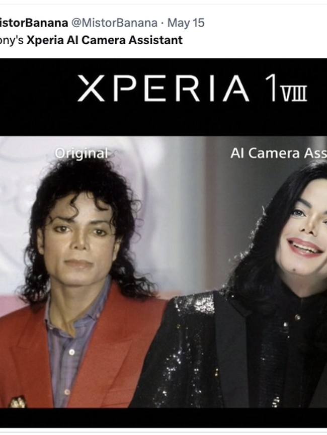 AI Kamera Sony Xperia 1 VIII Jadi Bahan Meme Kocak Netizen