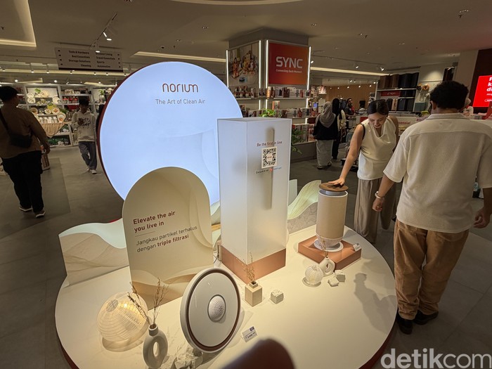 Peluncuran Norium, Produk Airpurifier dan Dehumidifier dari Azko