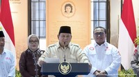 Canda Prabowo ke Jumhur: Bolak-balik Masuk Penjara Sekarang Jadi Menteri