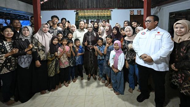 Prabowo di Museum Marsinah, Nganjuk, Jatim