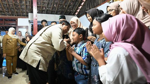Prabowo di Museum Marsinah, Nganjuk, Jatim