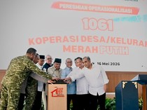 Presiden Resmikan 1.061 KDKMP, Menkop Soroti Penguatan Ekonomi Rakyat