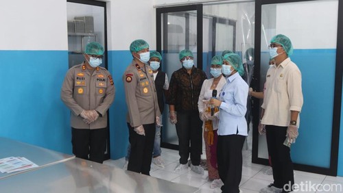 Peresmian SPPG IV Polres Buleleng, di Desa Kubutambahan, Buleleng, Bali, Sabtu (16/5/2026).