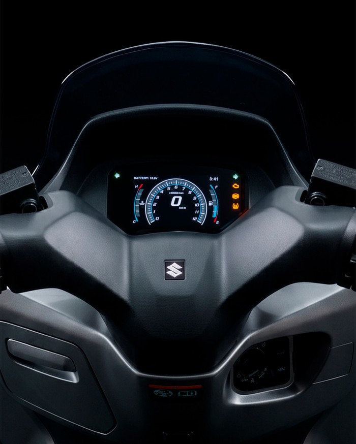Lihat Lebih Dekat Suzuki Burgman 15 yang Siap Ganggu Pasar Nmax dan PCX