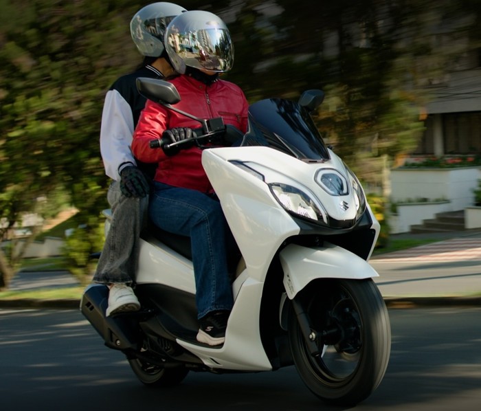 Lihat Lebih Dekat Suzuki Burgman 15 yang Siap Ganggu Pasar Nmax dan PCX