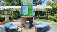 Taman ini berada di Jalan Karya Jasa, Kompleks Kantor Bupati Deli Serdang. Taman ini buka setiap hari mulai pukul 08.00 WIB secara gratis. Namun kamu akan dikenakan biaya parkir dengan harga bervariasi sesuai kendaraan yang kamu gunakan. (Dok. Ahmad Arfah/detikSumut)