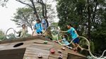 Tebet Eco Park Jadi Favorit Warga Saat Long Weekend