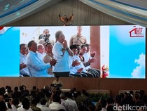 Momen Prabowo Roasting Menteri hingga Titiek Soeharto di Nganjuk