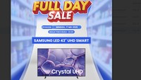 Diskon Jumbo Samsung LED TV 43