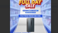 Kulkas Polytron 436L Pangkas Harga di Transmart Full Day Sale
