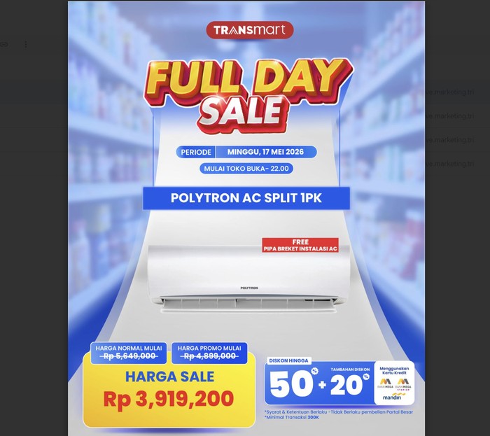 Transmart Full Day Sale