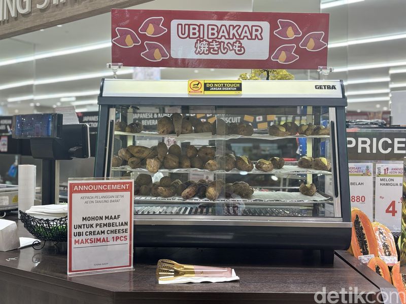 Ubi cilembu cream cheese