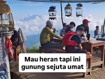 Rombongan Pendaki Meresahkan, Malah Karaokean di Puncak Gunung Andong