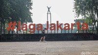 Di sisi lain, lintasan jogging ramai dipenuhi warga yang berolahraga sejak pagi. Aktivitas tersebut menjadi pilihan masyarakat untuk menjaga kebugaran saat libur panjang.