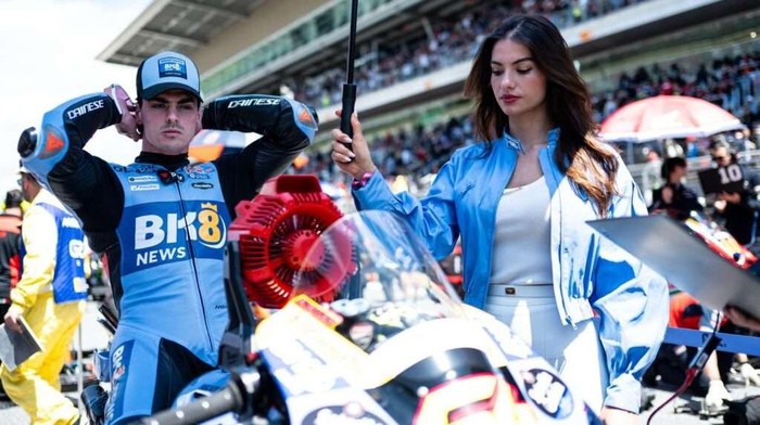 Fermin Aldeguer mengincar start bagus di main race MotoGP Catalunya 2026.