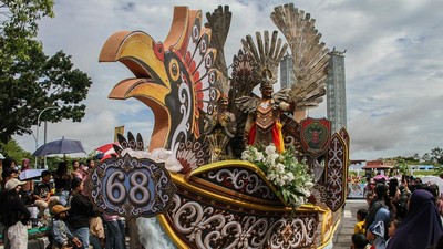 Karnaval Isen Mulang 2026 Tampilkan Keberagaman Budaya Kalteng