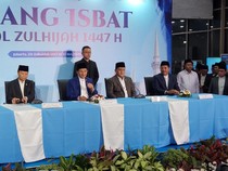 Video Hasil Sidang Isbat Penetapan Idul Adha 2026