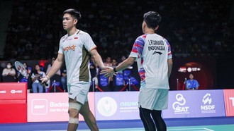 Hasil Indonesia Open 2026: Leo/Daniel Kalah Rubber Game