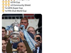 Manchester City Jawara Piala FA, Netizen Bahas Potensi Treble