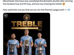 Manchester City Jawara Piala FA, Netizen Bahas Potensi Treble