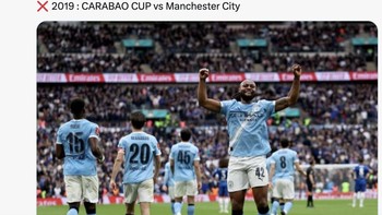 Chelsea seringg sekali kalah dalam final di Wembley. Foto: X.com