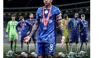 Malah mereka 7 kali kalah berurutan dalam final di stadion Wembley. Foto: X.com