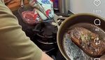 Momen Cinta Brian Asyik Masak Steak hingga Makan di Restoran