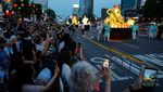 Parade Lentera Lotus Semarakkan Perayaan Waisak di Seoul