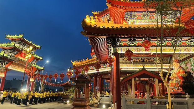 Peresmian Kelenteng Tian Fu Gong PIK