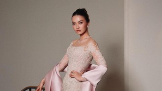 7 Potret Anggun Raline Shah Berkebaya di Cannes Film Festival 2026