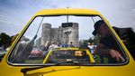 Ratusan Mobil Klasik Ramaikan Lulworth Castle