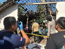 Rumah di Nganjuk Hancur Akibat Ledakan Petasan, Peraciknya Terluka