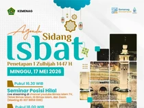 Hasil Sidang Isbat Idul Adha 2026 Diumumkan Hari Ini, Pantau Link Berikut!