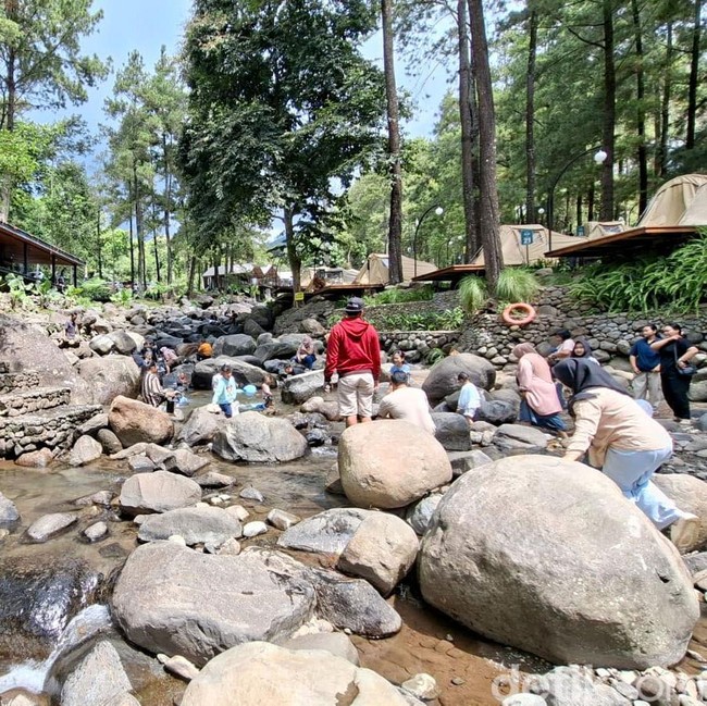 Libur Panjang, Jolotundo Glamping & Edu Park Nganjuk Diserbu Pengunjung