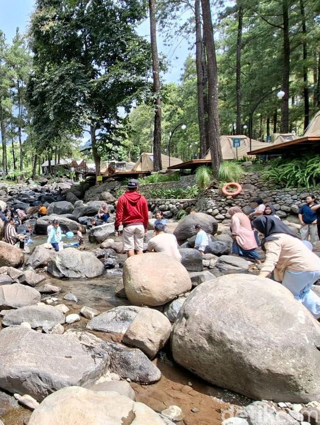 Libur Panjang, Jolotundo Glamping & Edu Park Nganjuk Diserbu Pengunjung